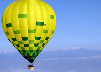 Vol en montgolfiere